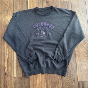 Colorado Rockies Gray Sweater